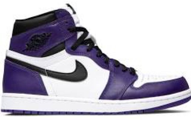 purple Jordan 1