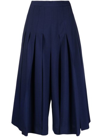 Marni Pleated Cropped Trousers - Farfetch