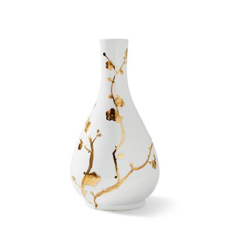 Gilded Blossoms Single Gourd Vase | Frontgate