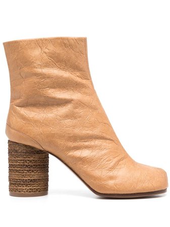 Maison Margiela tabi-toe Detail Ankle Boots - Farfetch