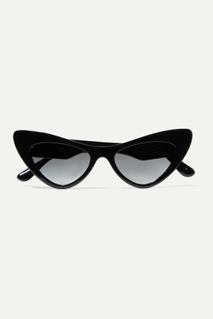 Black Cat-eye acetate sunglasses | Dolce & Gabbana | NET-A-PORTER