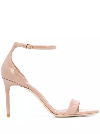 Shop Saint Laurent Amber 85mm sandals with Express Delivery - FARFETCH