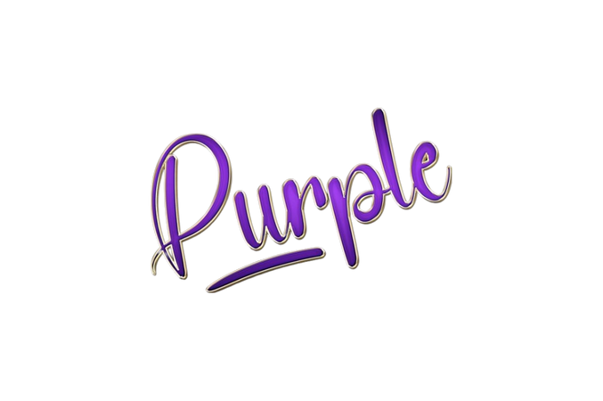 purple text