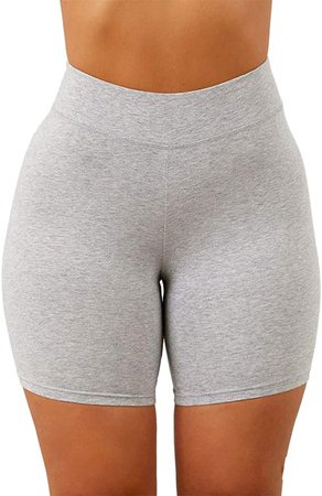 Aurgelmir Women's Workout Shorts High Waist Booty Gym Yoga Pants Butt Lifting Sports Leggings Basic Biker Shorts at Amazon Women’s Clothing store