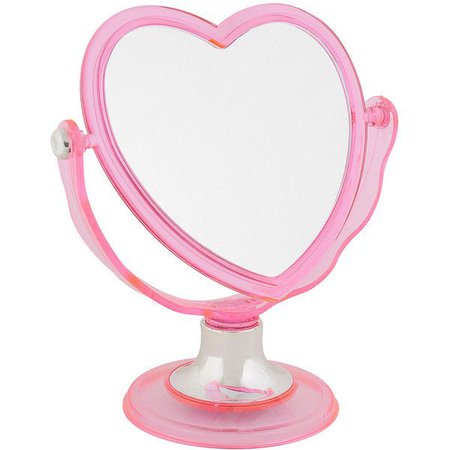 Double Sided Heart Mirror