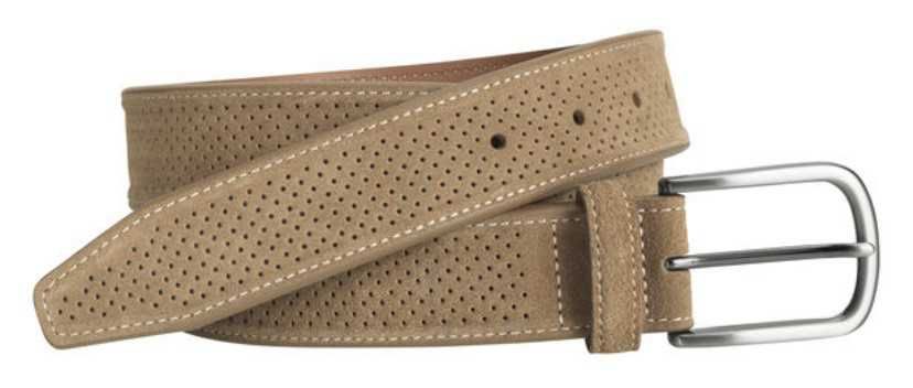 The perfect suede belt