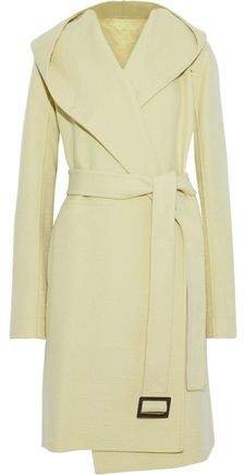 Cashmere-felt Hooded Coat
