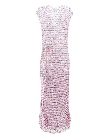 Aphrodite Spider Pink Cover-Up Dress