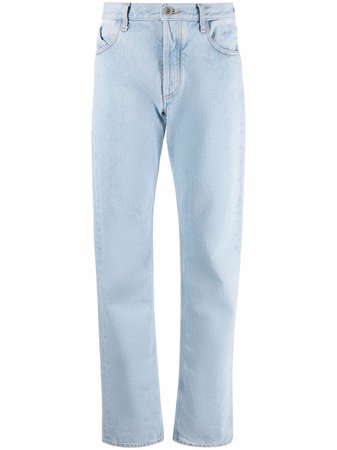 Shop The Attico straight-leg boyfriend jeans with Express Delivery - FARFETCH