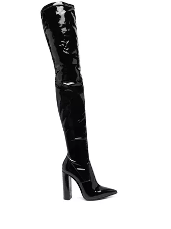 Le Silla Megan thigh-high leather boots