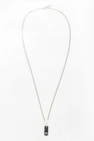 Deux Lions Jewelry Sterling Silver Lion Tag Necklace | Urban Outfitters