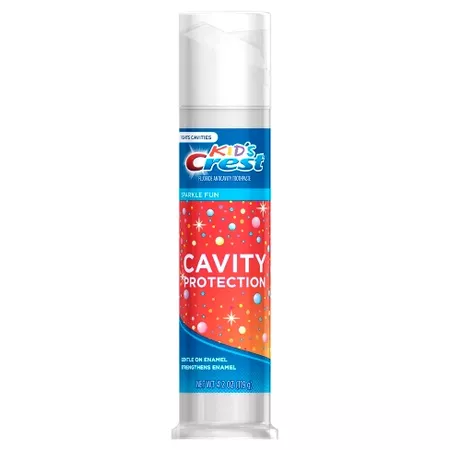 Crest Kids' Cavity Protection Sparkle Fun Flavor Toothpaste - 4.2oz : Target