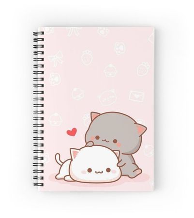 kawaii cat notebook
