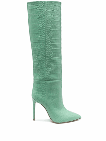boot mint green
