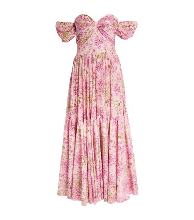 Womens Giambattista Valli pink Floral Print Maxi Dress | Harrods # {CountryCode}