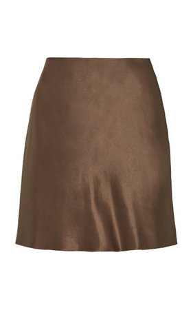 Satin Mini Slip Skirt By Vince | Moda Operandi