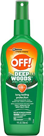 Amazon.com : OFF! Deep Woods Insect & Mosquito Repellent VII, Long lasting protection from mosquitoes, ticks, and gnats, 25% Deet 9 oz. (Pack of 12) : Insect Repelling Products : Garden & Outdoor