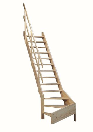 Grand Space Saving/Saver Staircase/Stairs Loft Ladder With 1/4 Turn NORMANDIE