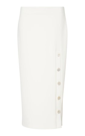 Katimar Button Pencil Skirt by Alexis