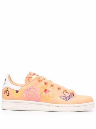 Adidas Stan Smith Embroidered Sneakers - Farfetch