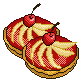 Neopets: Apple Cherry Tarts by tiggalina on DeviantArt