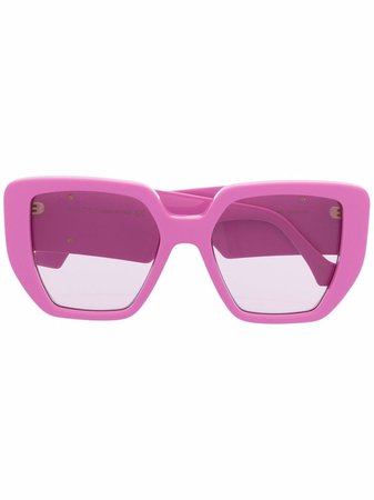 Gucci Eyewear Oversized Frame Glasses - Farfetch