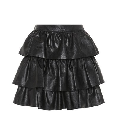 Anika faux leather skirt