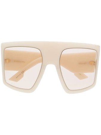 Dior Eyewear Oversized Frame Sunglasses - Farfetch