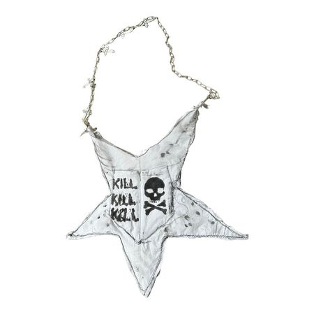 reworked star pentagram bag with frontal pocket The... - Depop