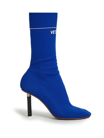 Lighter-heel sock ankle boots Vetements