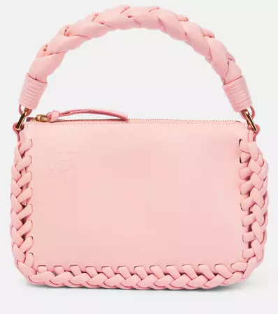 Braid Small Leather Shoulder Bag in Pink - Altuzarra | Mytheresa