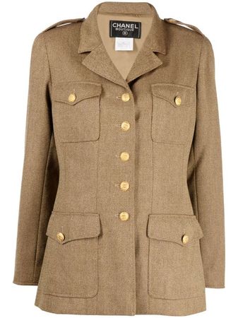 Chanel Brown Tweed Jacket