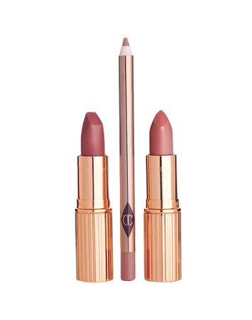 Pink Lipstick Kit: Pretty Pink Lip Duo | Charlotte Tilbury