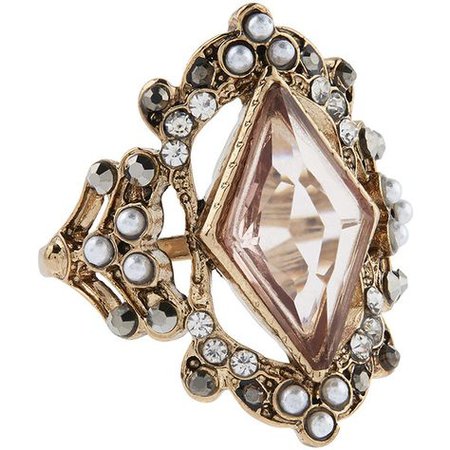 Vintage Queenly Diamond Ring