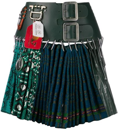 Chopova Lowena pleated mini skirt