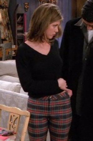 checked trousers friends rachel - Google Search