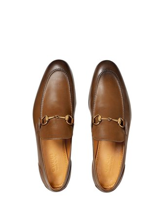 Gucci Gucci Jordaan leather loafer - FARFETCH