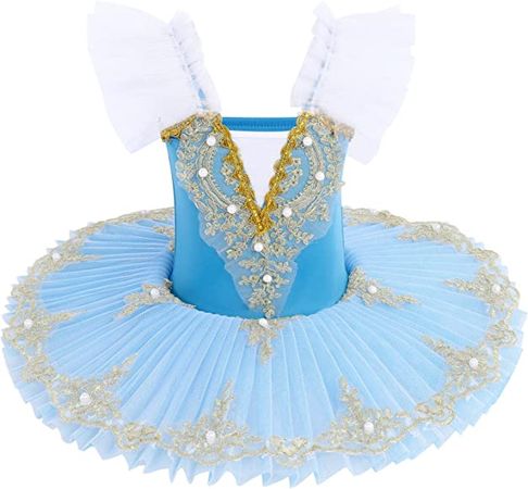 Amazon.com: Girls Camisole Skirted Leotard Ballet Dance Outfit Swan Lake Ballet Dance Dress Sparkle Lace Beaded Tutu Princess Dress Ballerina Costumes for Performance Dancewear Toddler Kids Pink 7-8 Years : Clothing, Shoes & Jewelry