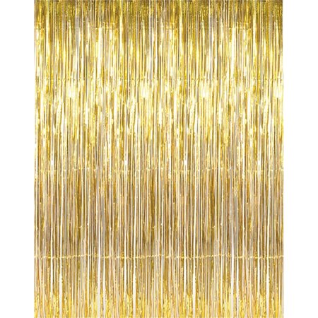 Gold Foil Curtain Party Backdrop Decoration