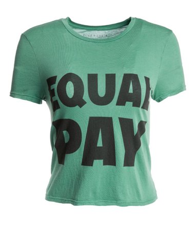 Alice and Olivia Equal Pay tshirt