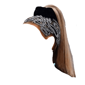 blonde hair ponytail clips scrunchie