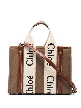 Chloé small Woody tote bag - FARFETCH