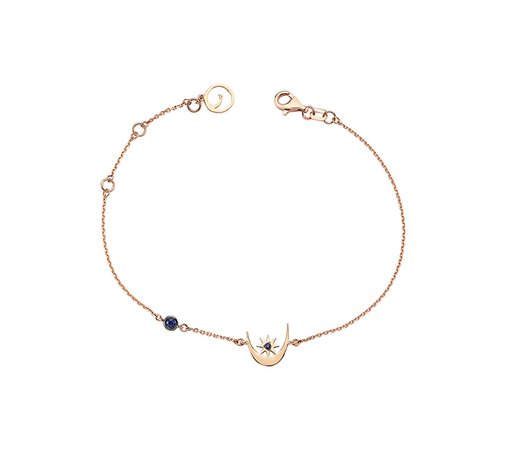 The Moon & North Star Bracelet | Bracelets and Cuffs | Products | BEE GODDESS