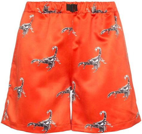 Services Unknown X Browns East Stadium Goods scorpion print shorts