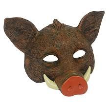 boar mask - Google Search