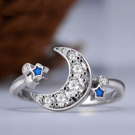 Moon & Star Ring #1