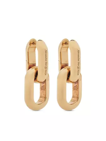 Alexander McQueen Peak Chain Earrings - Farfetch