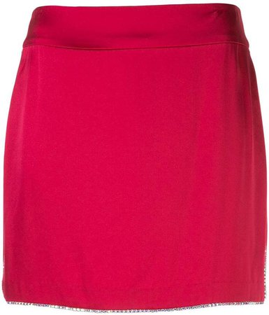 embellished mini skirt