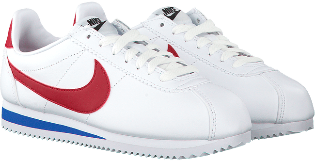 Witte NIKE Sneakers CLASSIC CORTEZ LEATHER WMNS - Omoda.nl