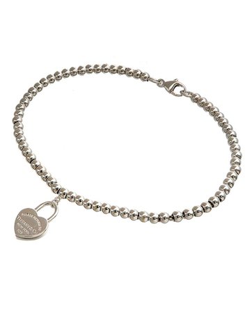 Tiffany&Co.Return to Tiffany Mini Heart Tag Bracelet Silver 925